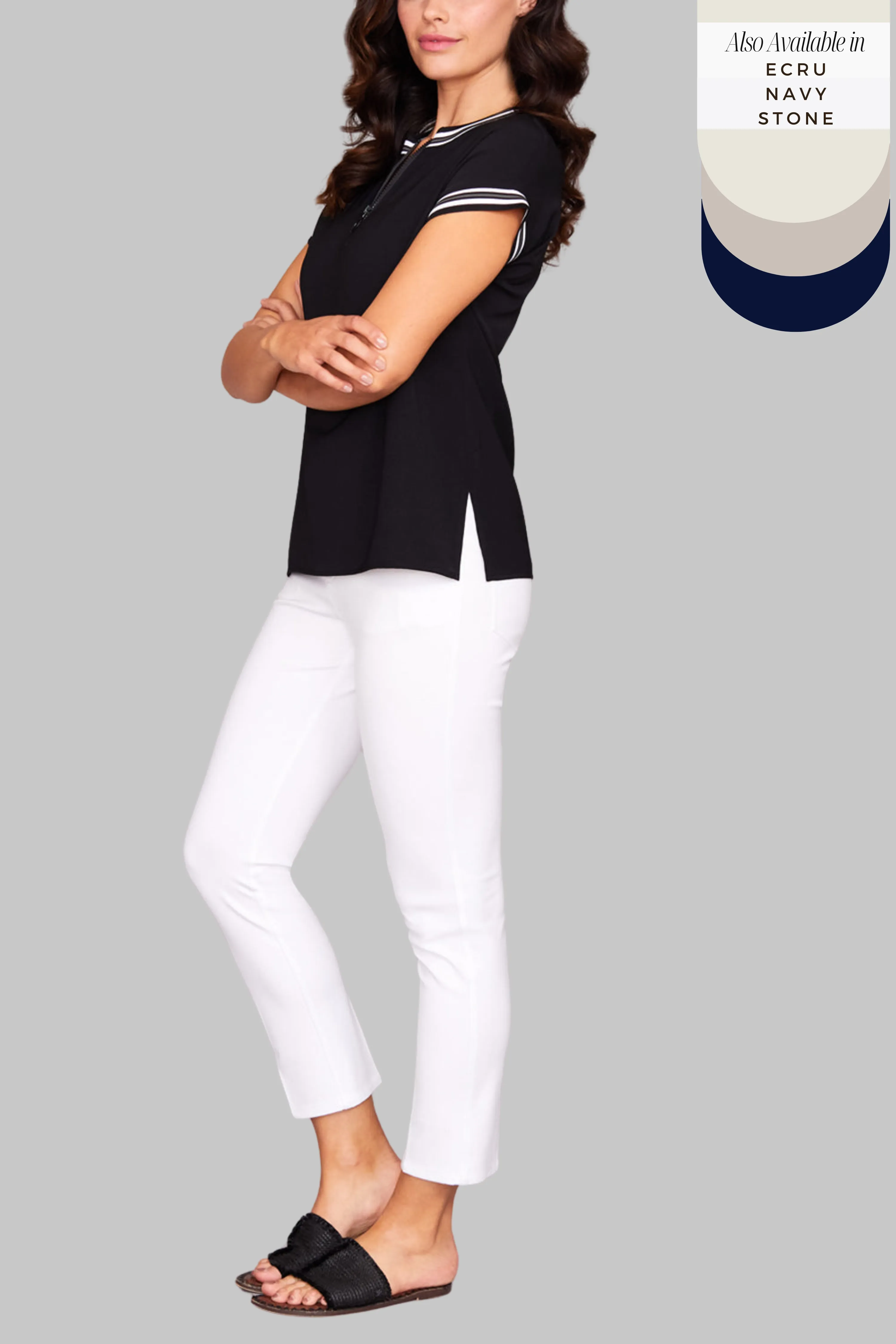 Aria Pant - Premier Stretch sold by Peace of Cloth product image thumbnail 3