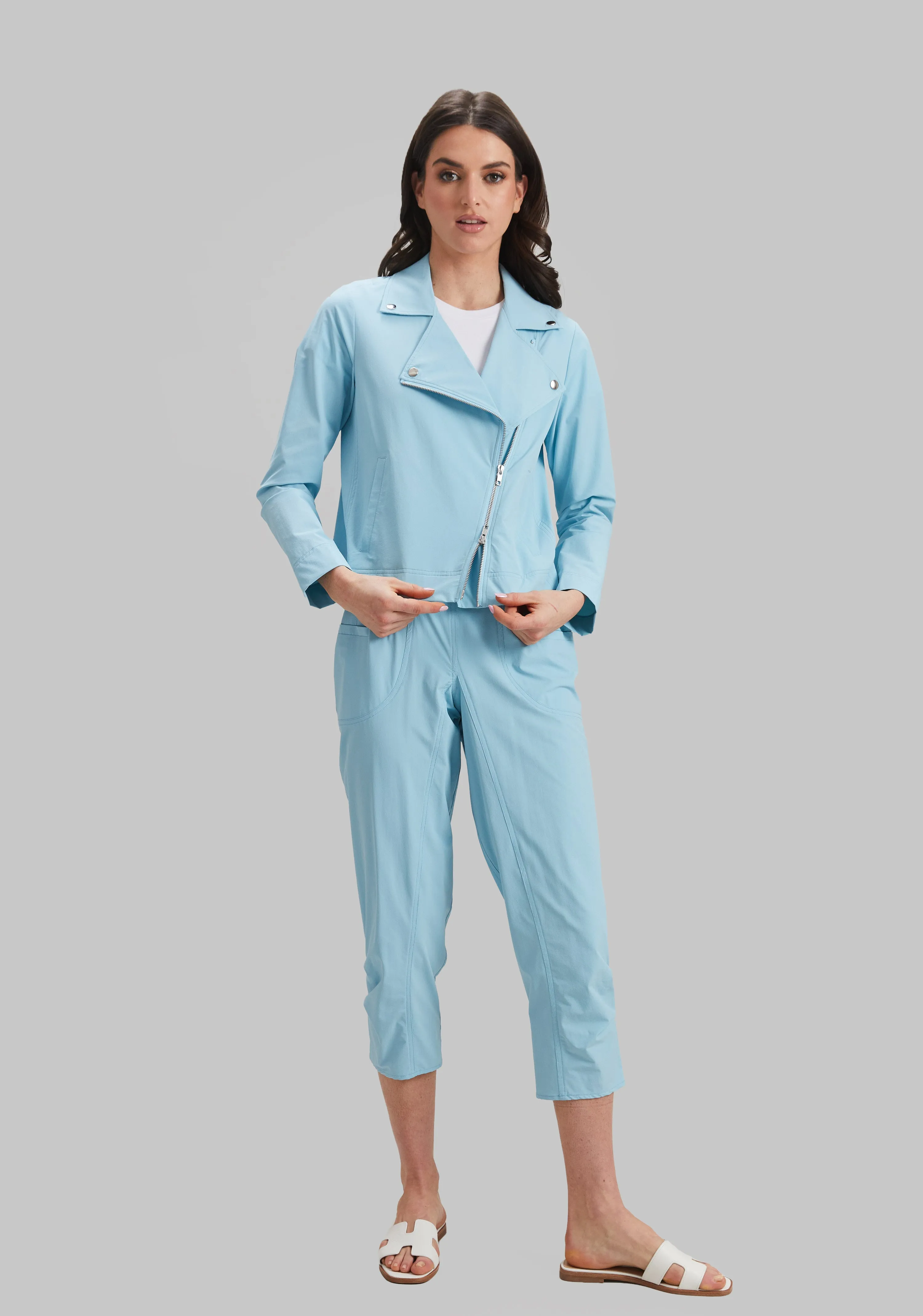 Majestic Stretch Noah Harem Pant sold by Peace of Cloth product image thumbnail 3