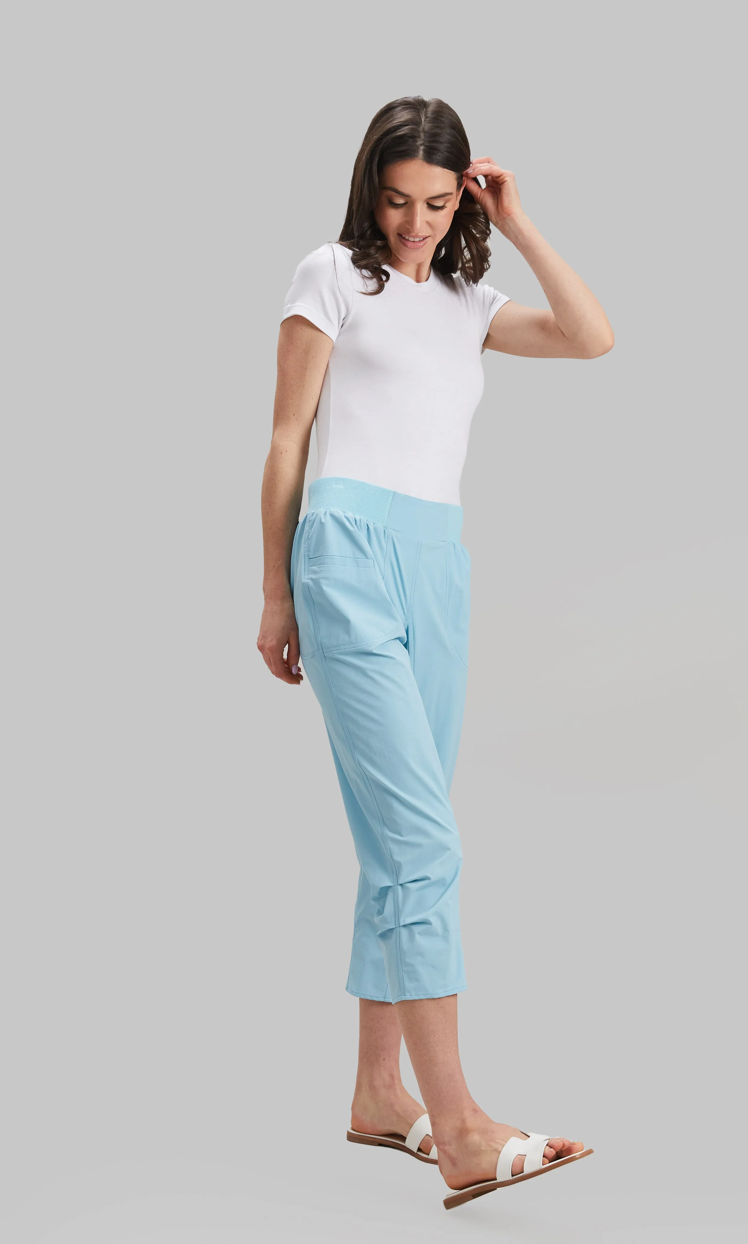Majestic Stretch Noah Harem Pant sold by Peace of Cloth
