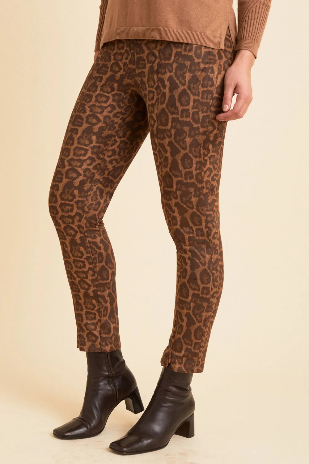 Sloane Pant - Cheetah Suede: FINAL SALE sold by Peace of Cloth product image thumbnail 3