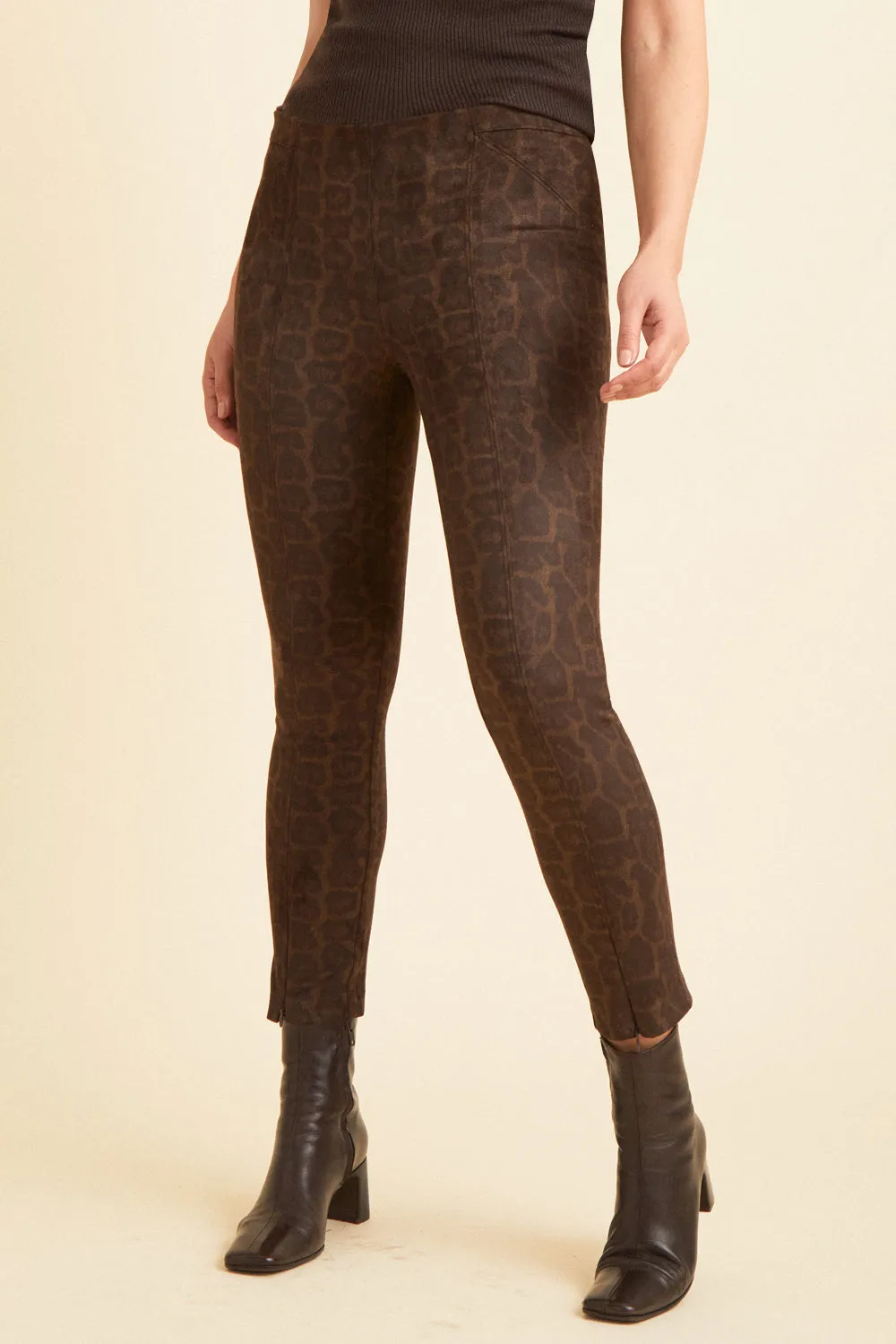 Sloane Pant - Cheetah Suede: FINAL SALE sold by Peace of Cloth product image thumbnail 2