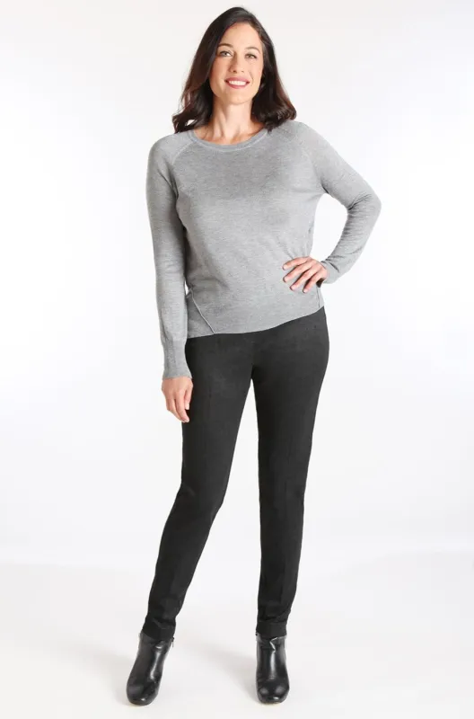 Ivy Jegging - Embossed Faux Suede: FINAL SALE sold by Peace of Cloth