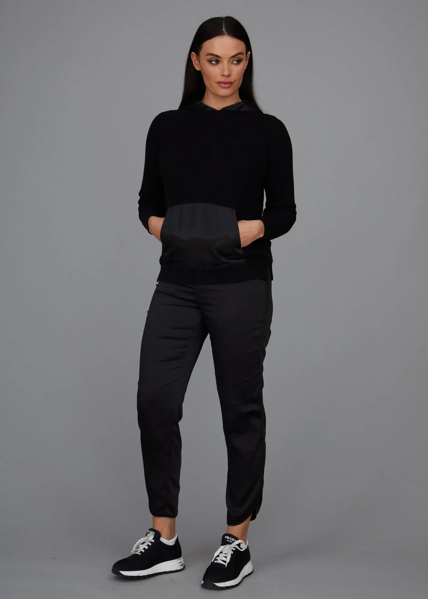 Hoody - Satin Trim: FINAL SALE sold by Peace of Cloth product image thumbnail 3