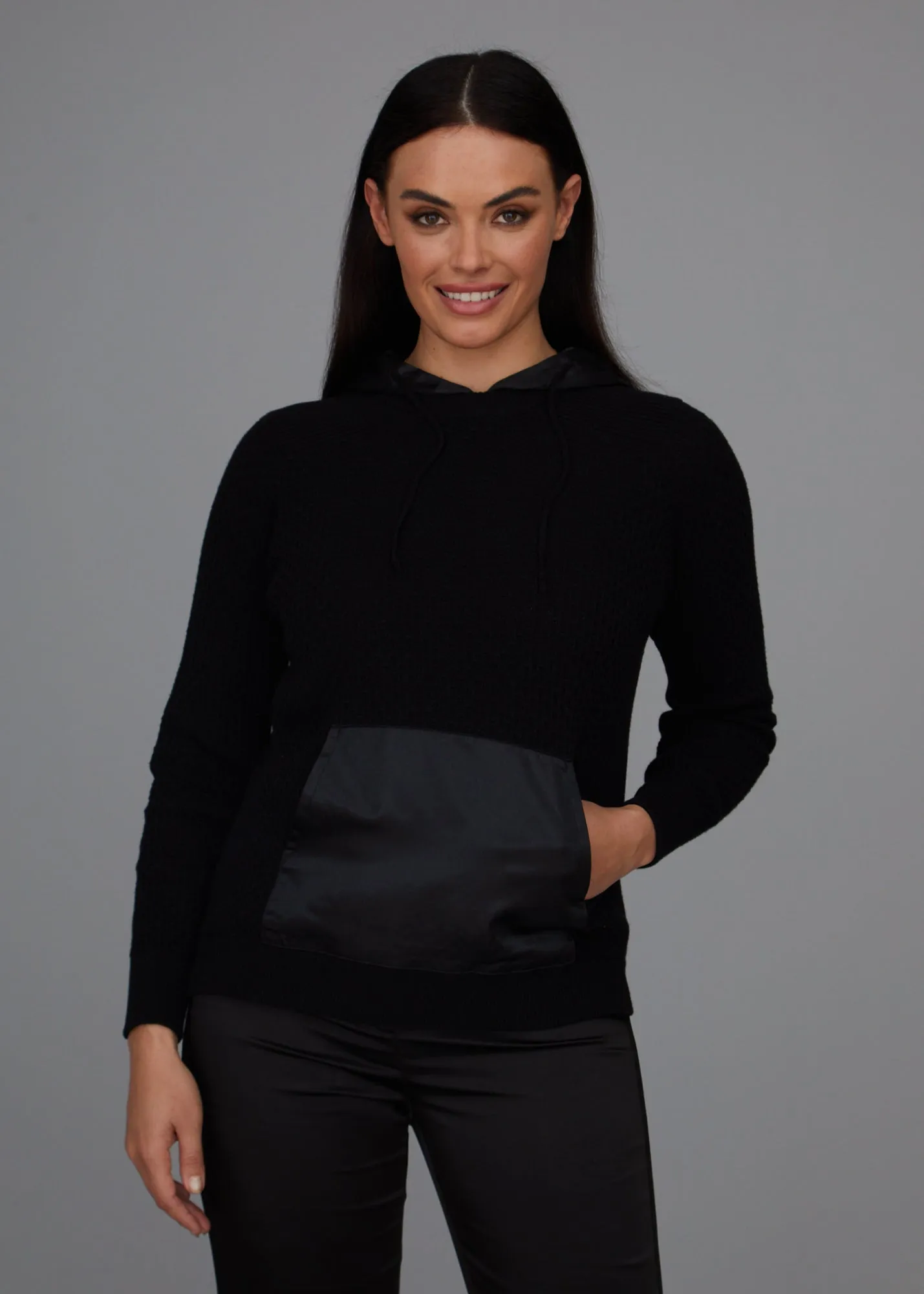 Hoody - Satin Trim: FINAL SALE sold by Peace of Cloth product image thumbnail 2