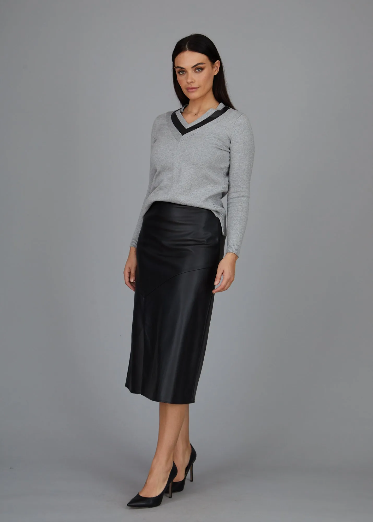 Gigi Long Skirt - Black: FINAL SALE sold by Peace of Cloth product image thumbnail 4