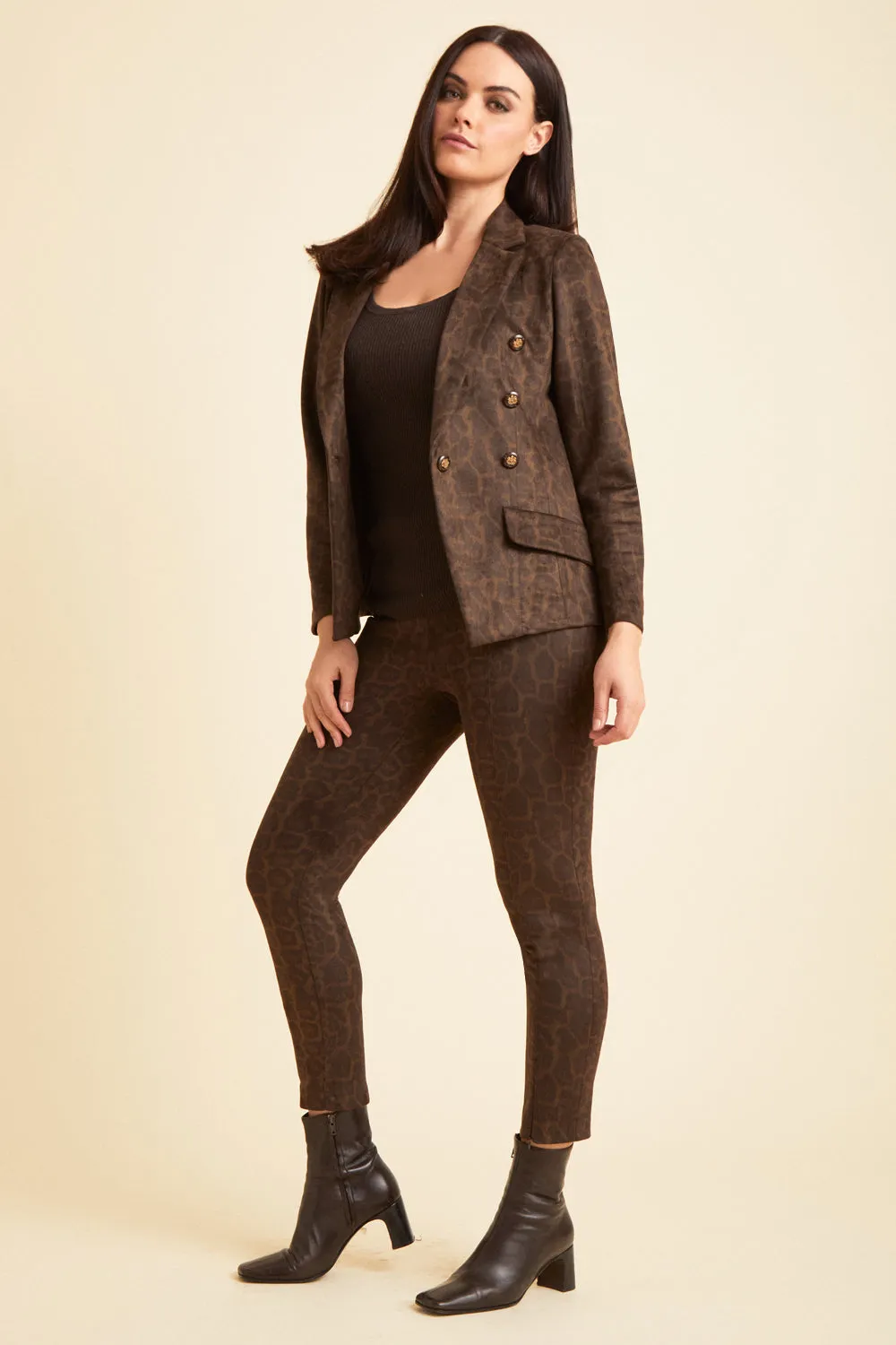 Colby Legging - Cheetah Suede: FINAL SALE sold by Peace of Cloth product image thumbnail 3