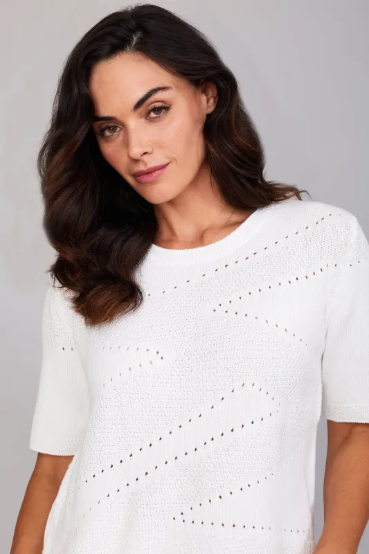 Mixed Stitch Crew: FINAL SALE sold by Peace of Cloth