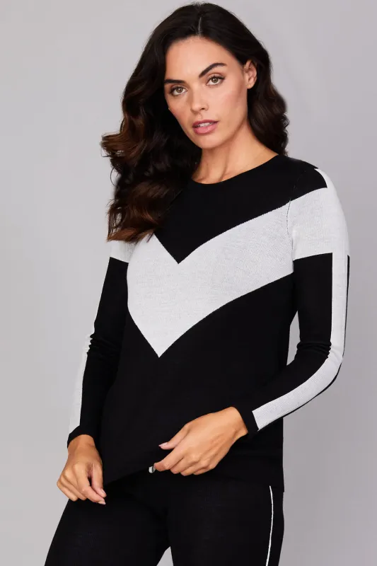 Colorblock Pull Over - Shadow Knits: FINAL SALE sold by Peace of Cloth