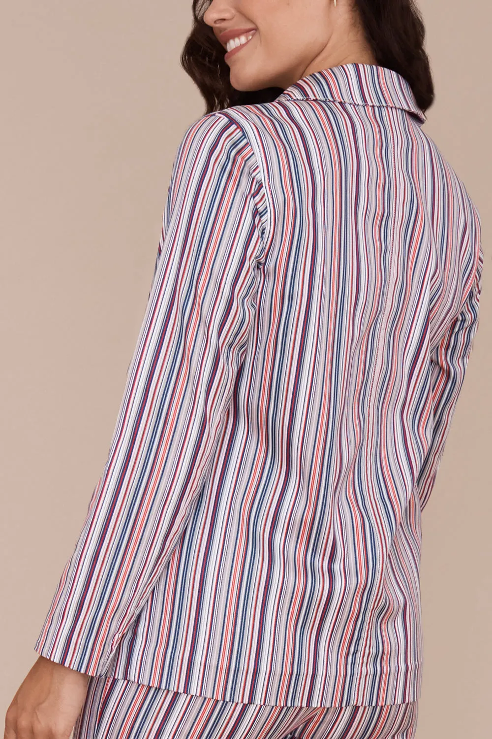 Kennedy Jacket - Parallel Stripe: FINAL SALE sold by Peace of Cloth product image thumbnail 3