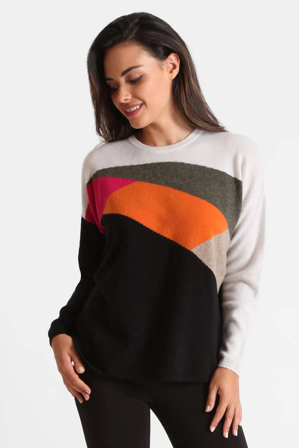 Patchwork Crew Neck: FINAL SALE sold by Peace of Cloth