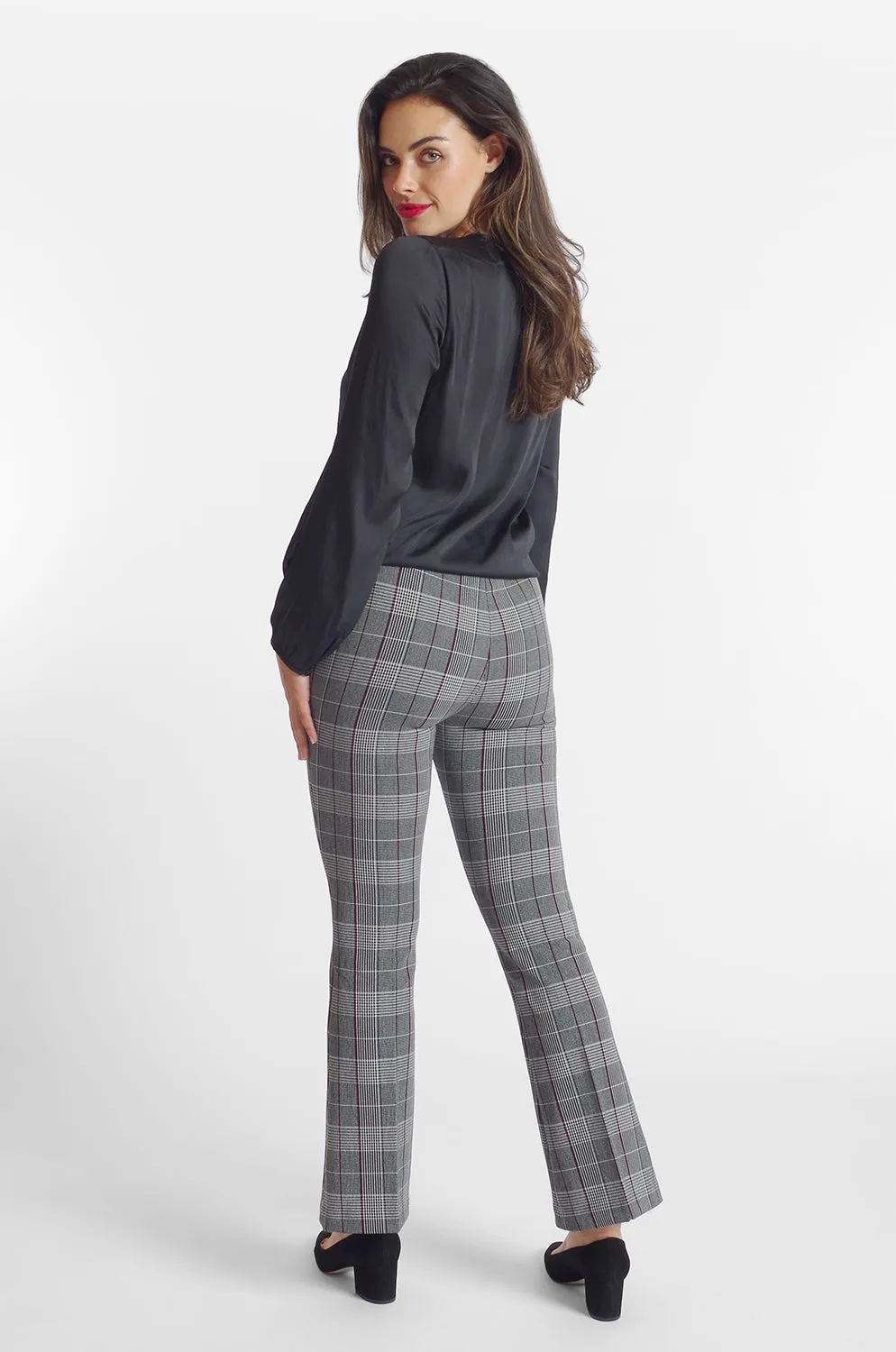 Cher Flare Pant - Sussex Plaid: FINAL SALE sold by Peace of Cloth product image thumbnail 2