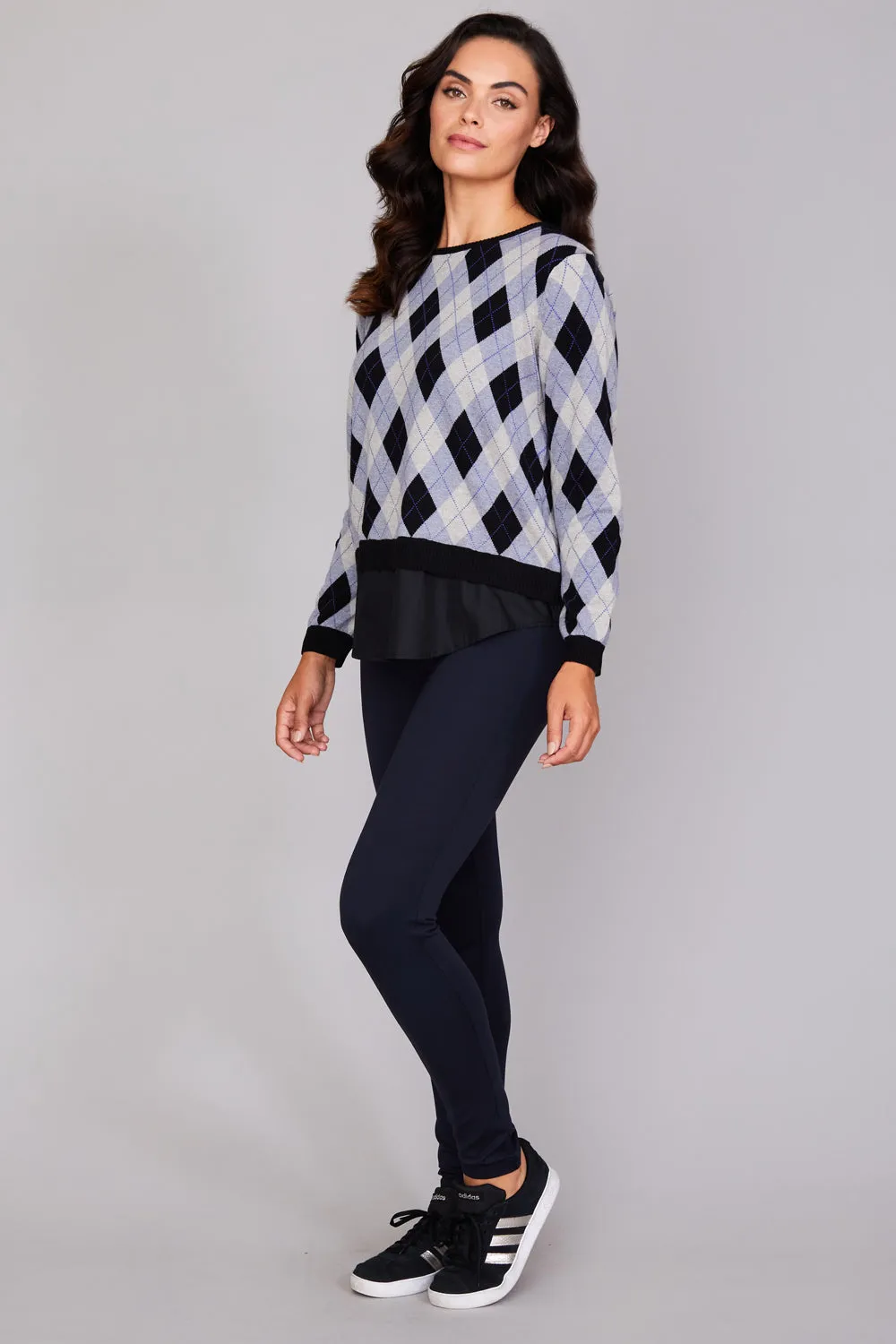Argyle Easy Crew Neck- FINAL SALE sold by Peace of Cloth product image thumbnail 5