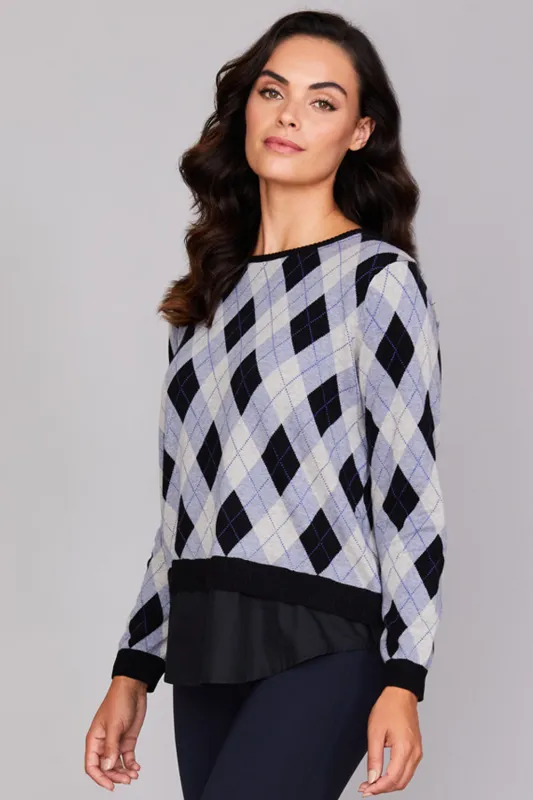 Argyle Easy Crew Neck- FINAL SALE sold by Peace of Cloth