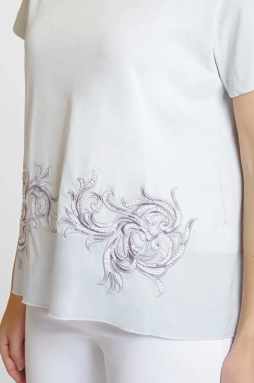 Embroidery Tee: FINAL SALE sold by Peace of Cloth product image thumbnail 2