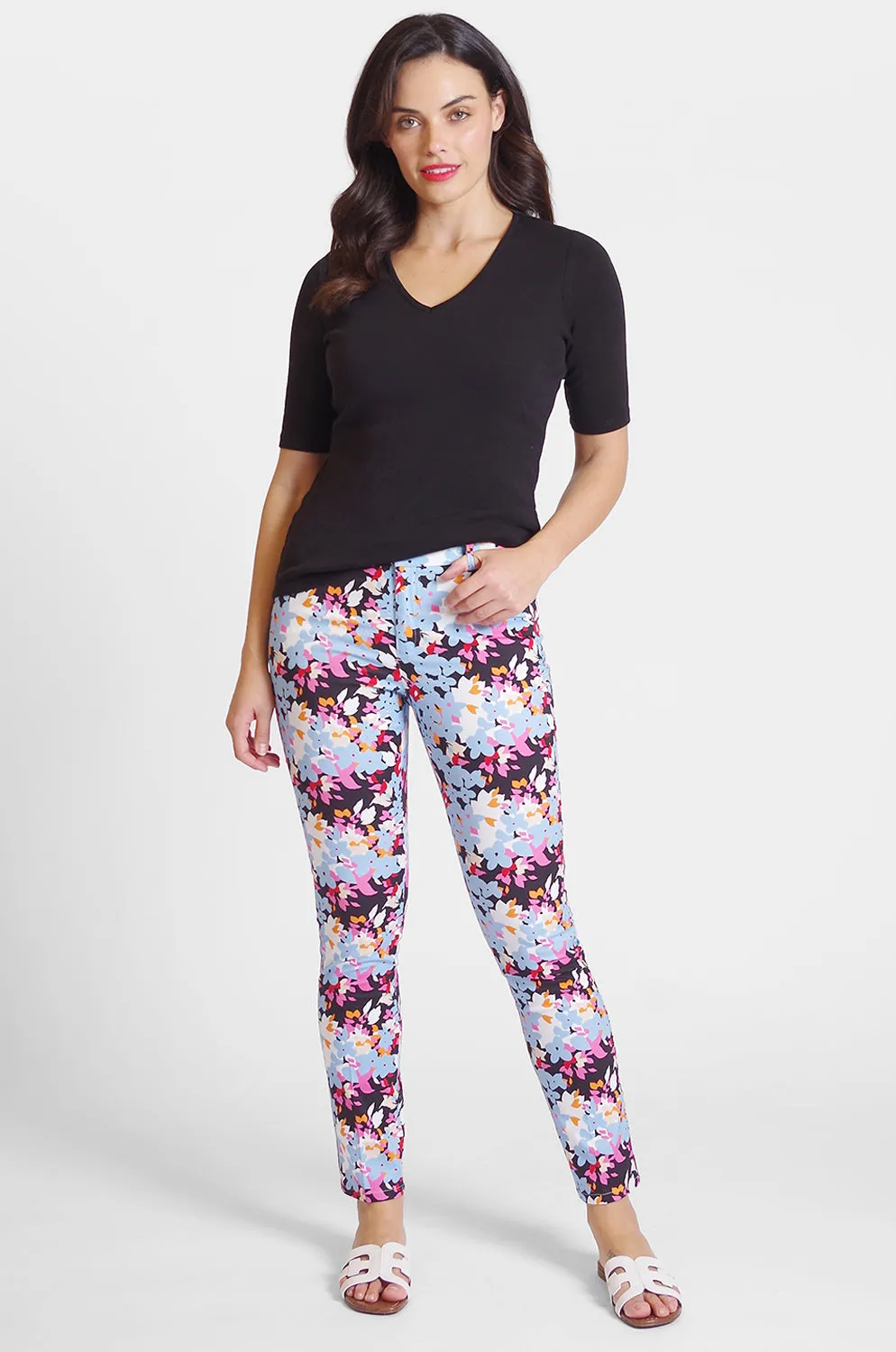 Twiggy Slim Jean - Colorful Bouquet: FINAL SALE sold by Peace of Cloth product image thumbnail 5