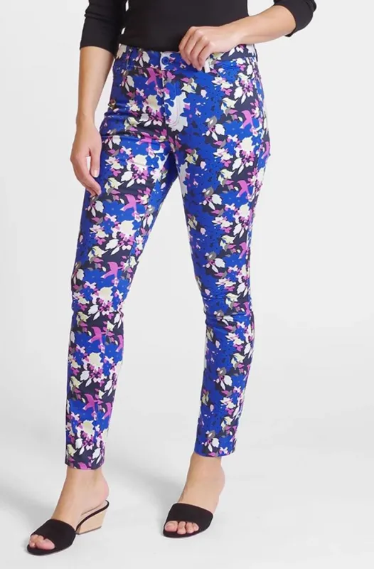 Twiggy Slim Jean - Colorful Bouquet: FINAL SALE sold by Peace of Cloth
