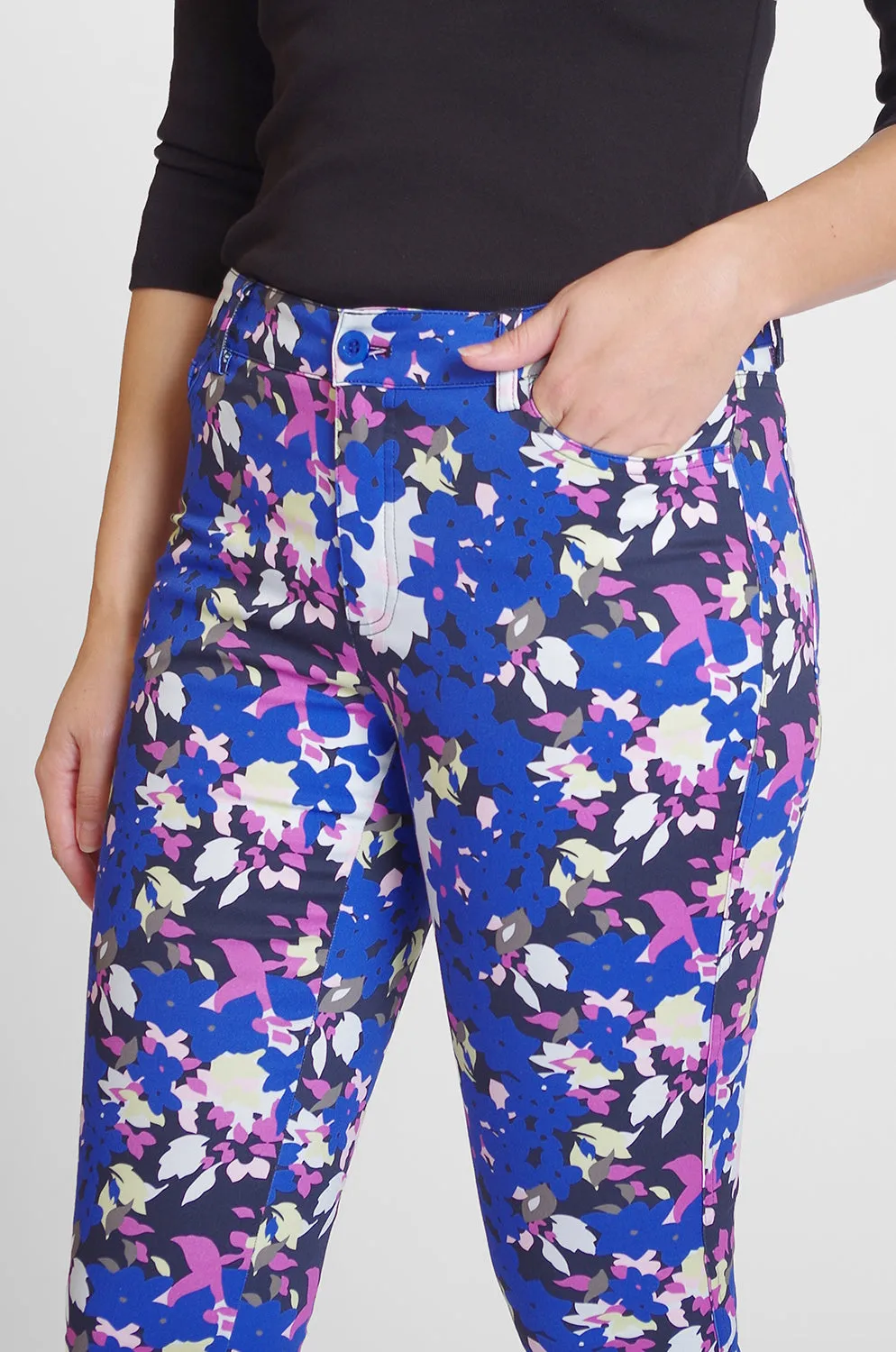 Twiggy Slim Jean - Colorful Bouquet: FINAL SALE sold by Peace of Cloth product image thumbnail 2