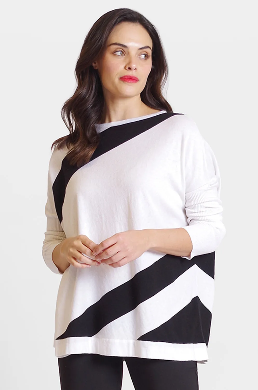 Ribbed Sleeve Color Block: FINAL SALE sold by Peace of Cloth product image thumbnail 4