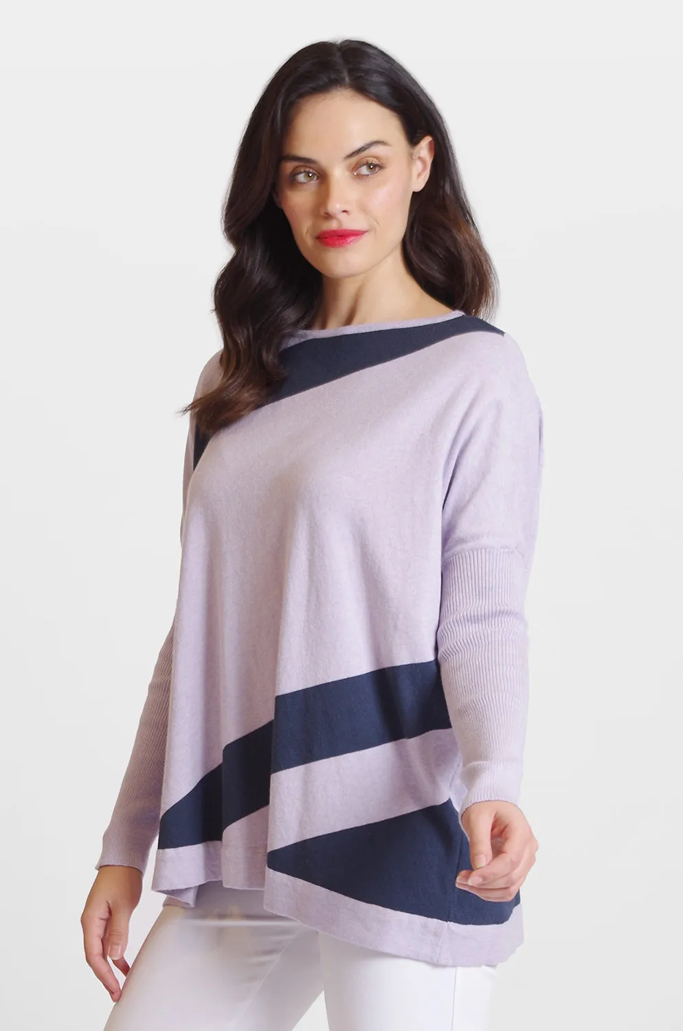 Ribbed Sleeve Color Block: FINAL SALE sold by Peace of Cloth