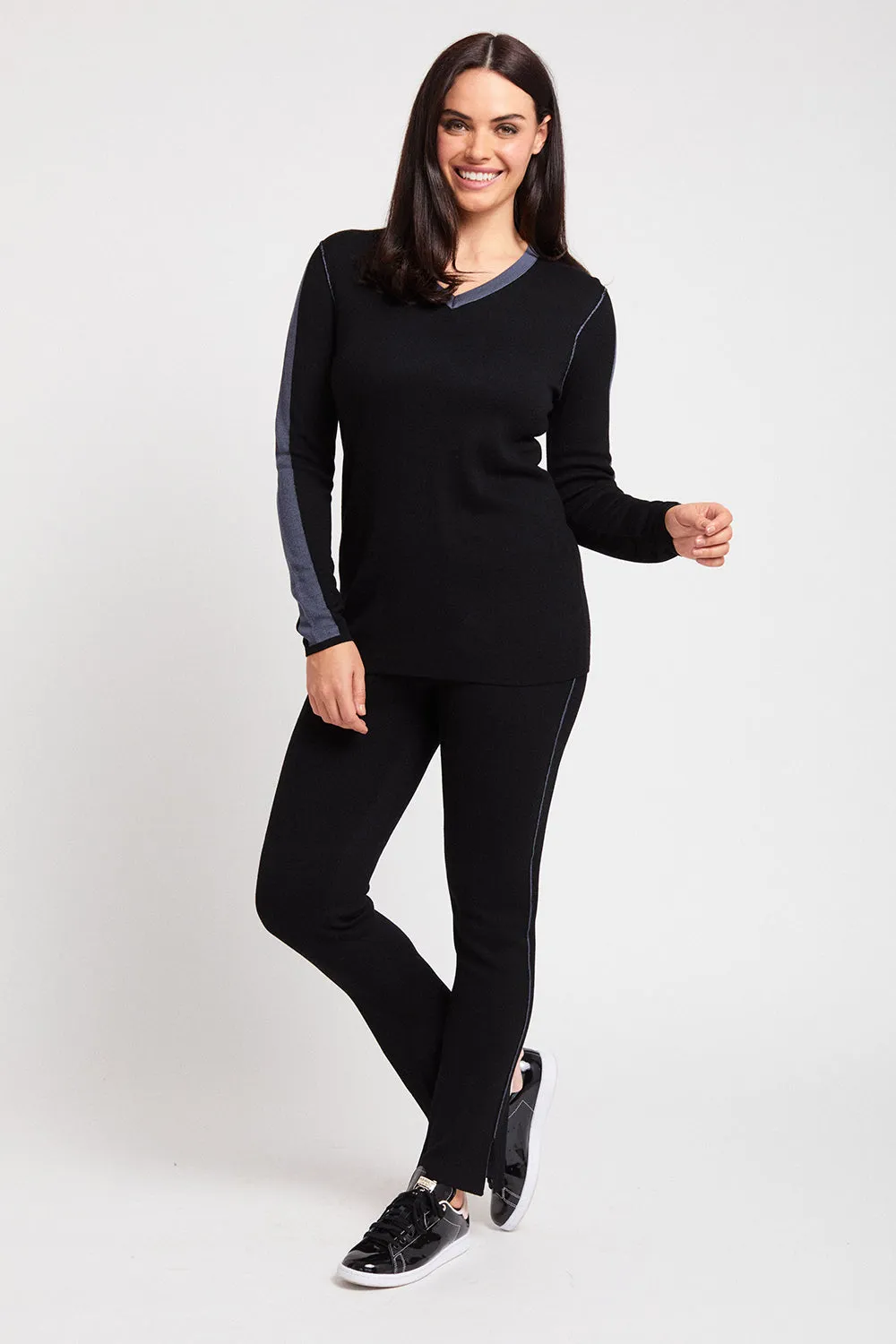 Pull On Track Pant- Shadow Knits: FINAL SALE sold by Peace of Cloth product image thumbnail 4