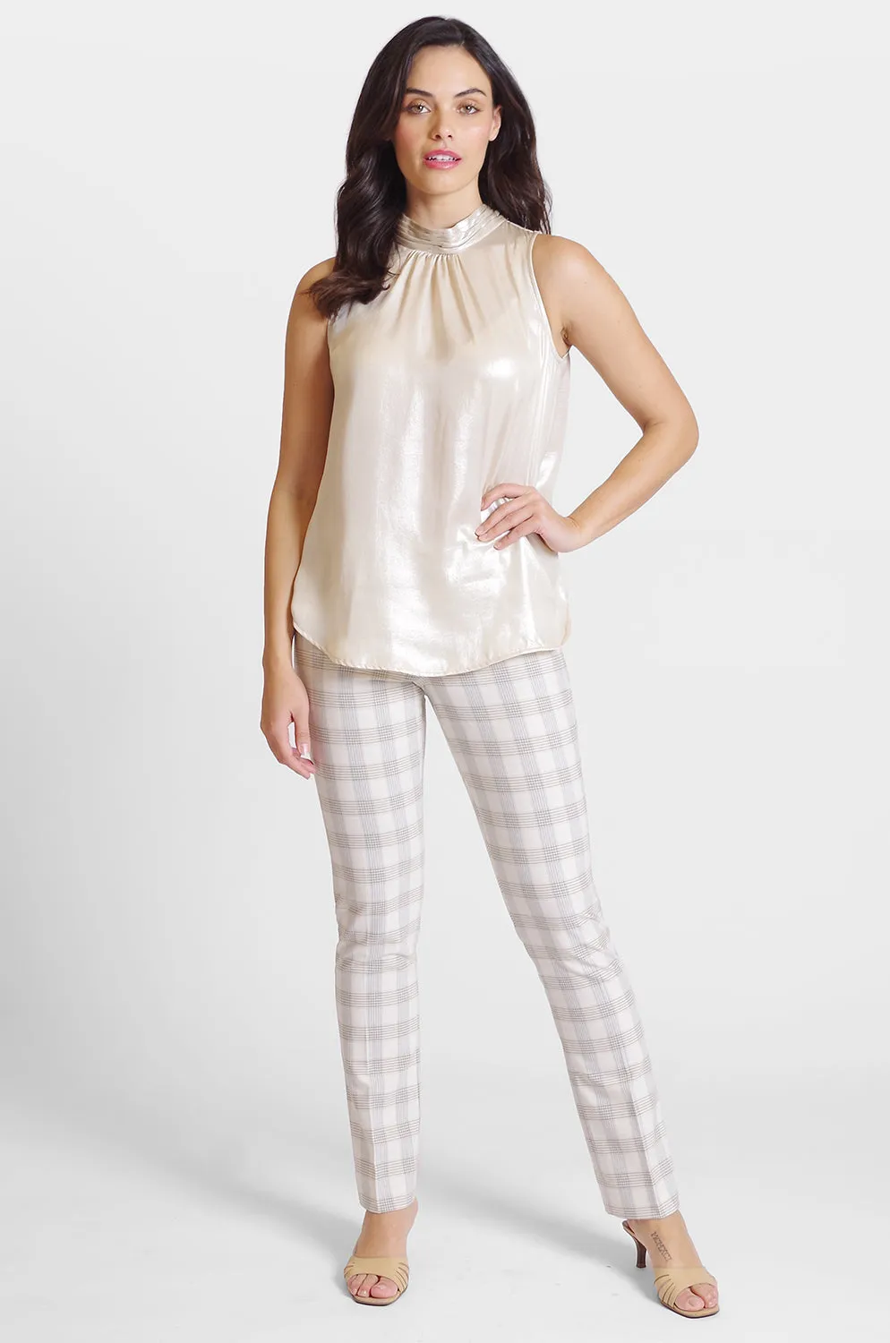Jezebelle Pant - Charleston Plaid: FINAL SALE sold by Peace of Cloth