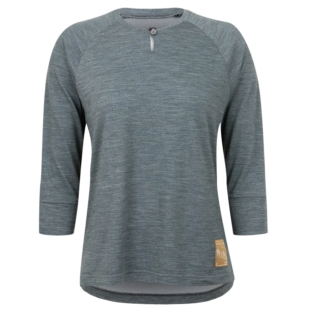 Women's Canyon Merino 3/4 Sleeve Jersey sold by Pearl Izumi