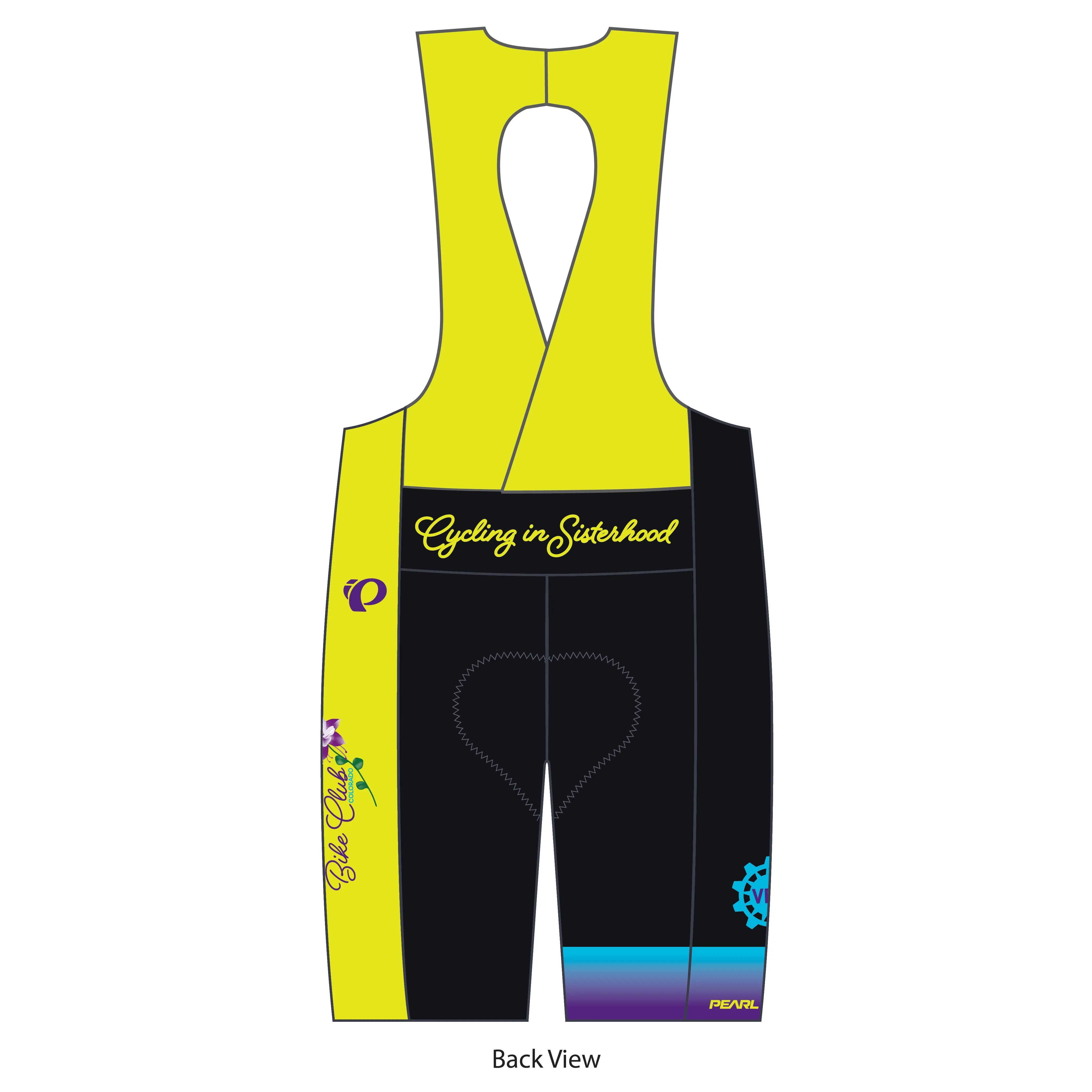 Women's PRO Bib Short - Venus Bike Club 25 sold by Pearl Izumi product image thumbnail 2
