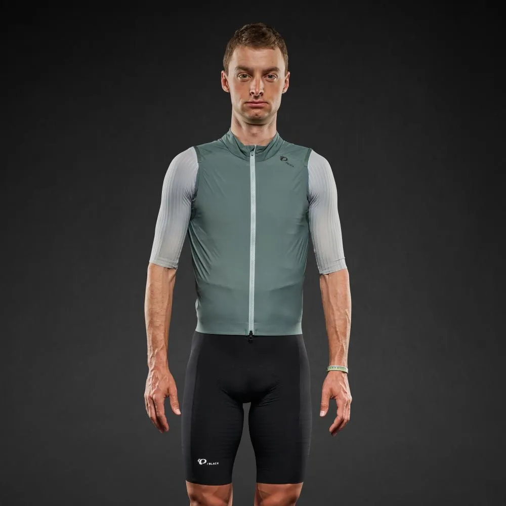 Men's Pi PRO/BLACK Wind Vest sold by Pearl Izumi