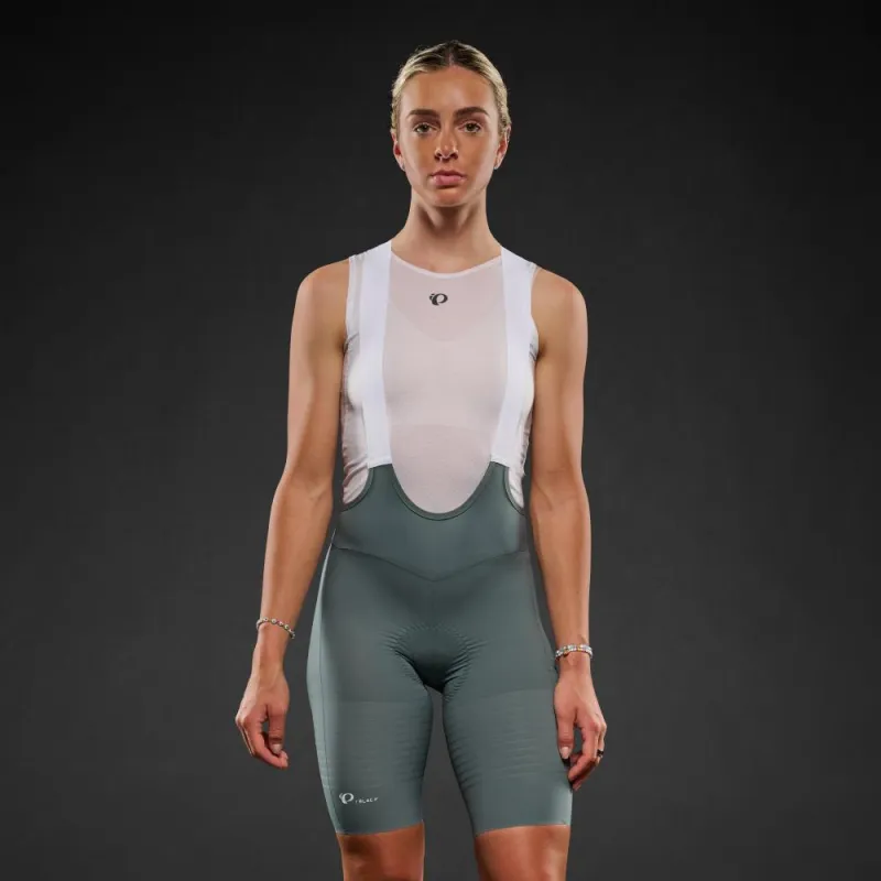 Women's Pi PRO/BLACK Bib Shorts made by Pearl Izumi