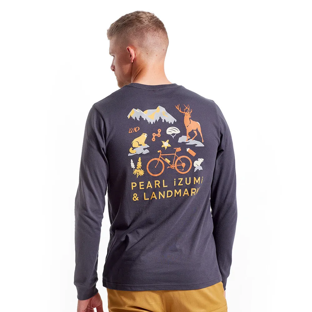 The Landmark Project x PEARL iZUMi Men's Long Sleeve Graphic Tee sold by Pearl Izumi product image thumbnail 4