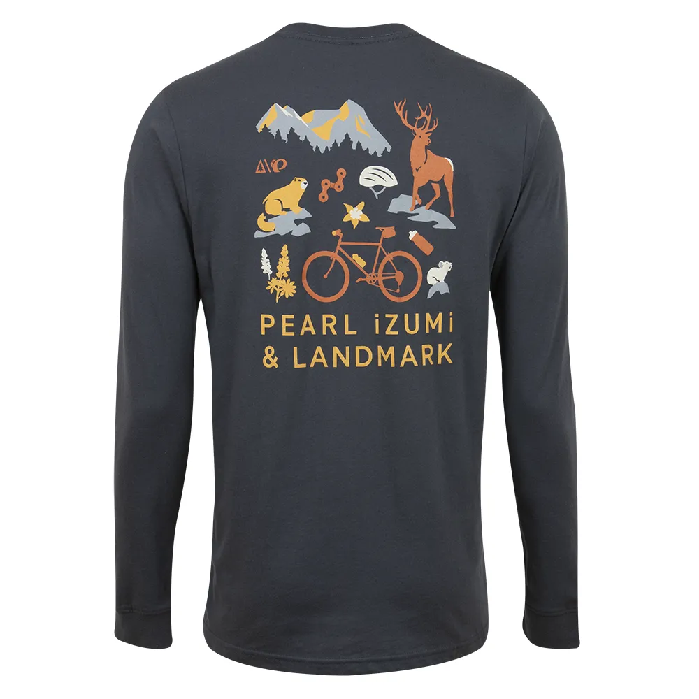 The Landmark Project x PEARL iZUMi Men's Long Sleeve Graphic Tee sold by Pearl Izumi product image thumbnail 2