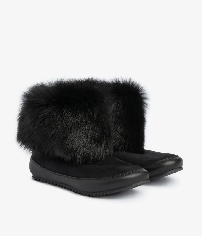 jalia / black suede churra sold by Pedro Garcia