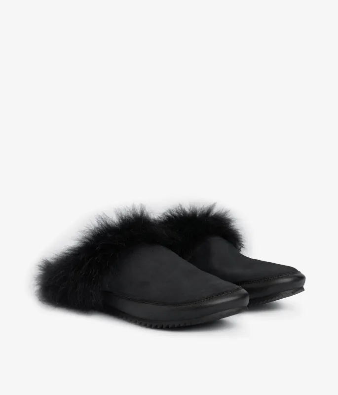 jan / black suede churra sold by Pedro Garcia