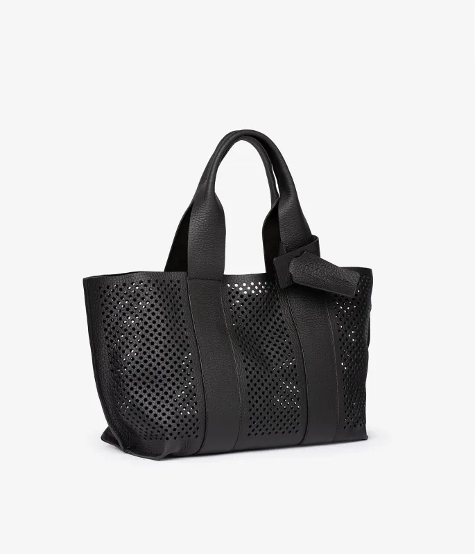 perfed tote / black cervo made by Pedro Garcia