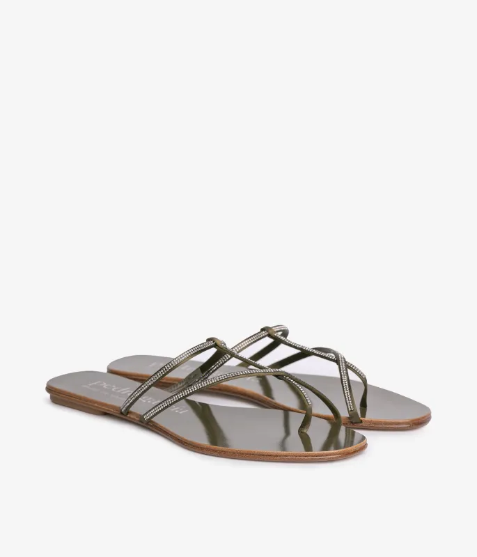 estee / olivade satin made by Pedro Garcia