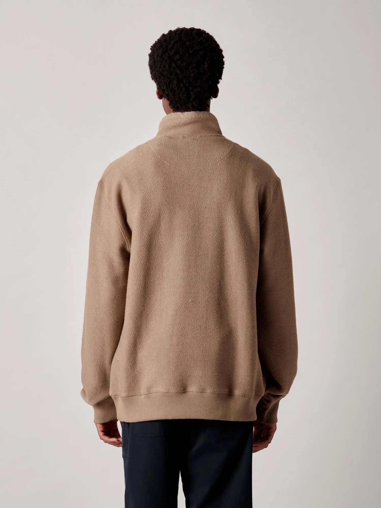 Berkley 1/2 Zip Funnel in Lead Gray sold by Penfield product image thumbnail 5