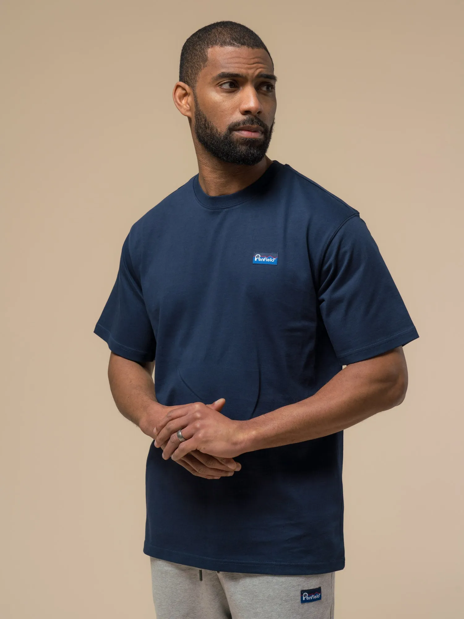 Original Logo T-Shirt in Navy Blue sold by Penfield product image thumbnail 2