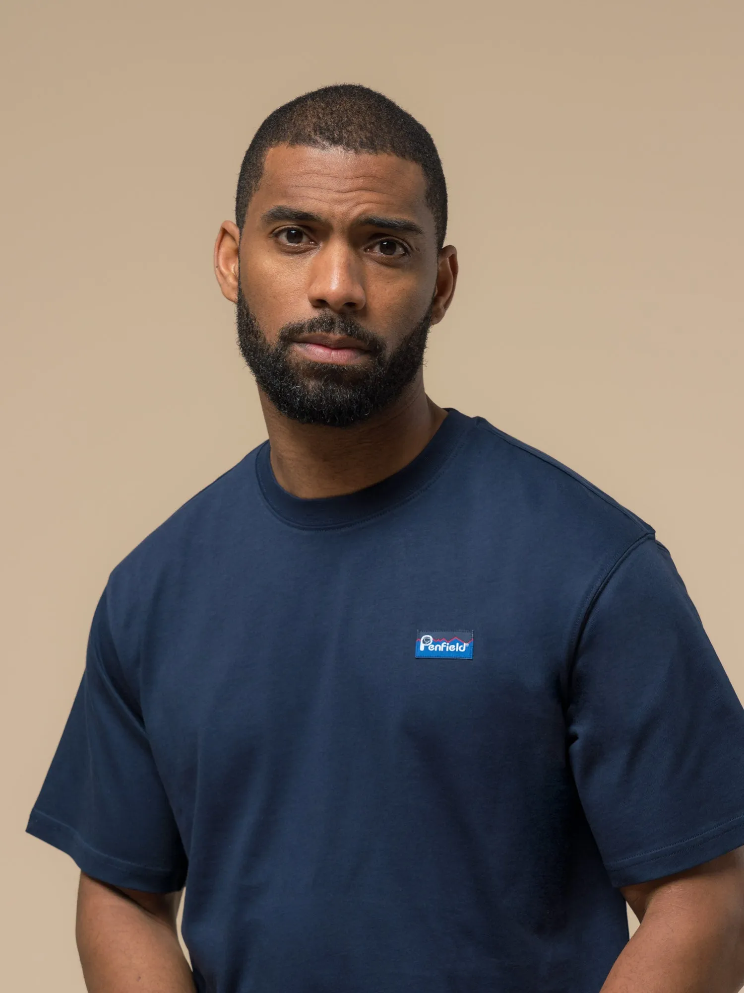 Original Logo T-Shirt in Navy Blue sold by Penfield product image thumbnail 3
