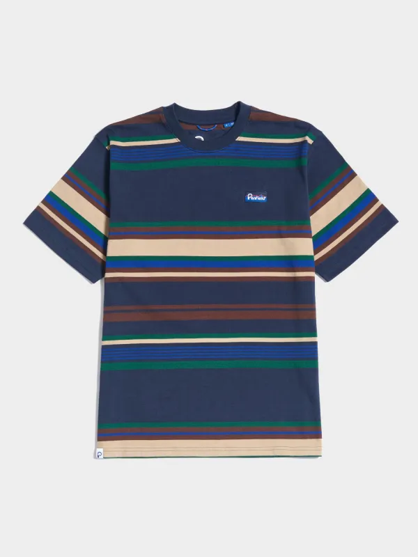 Stripe T-Shirt in Navy Blue sold by Penfield
