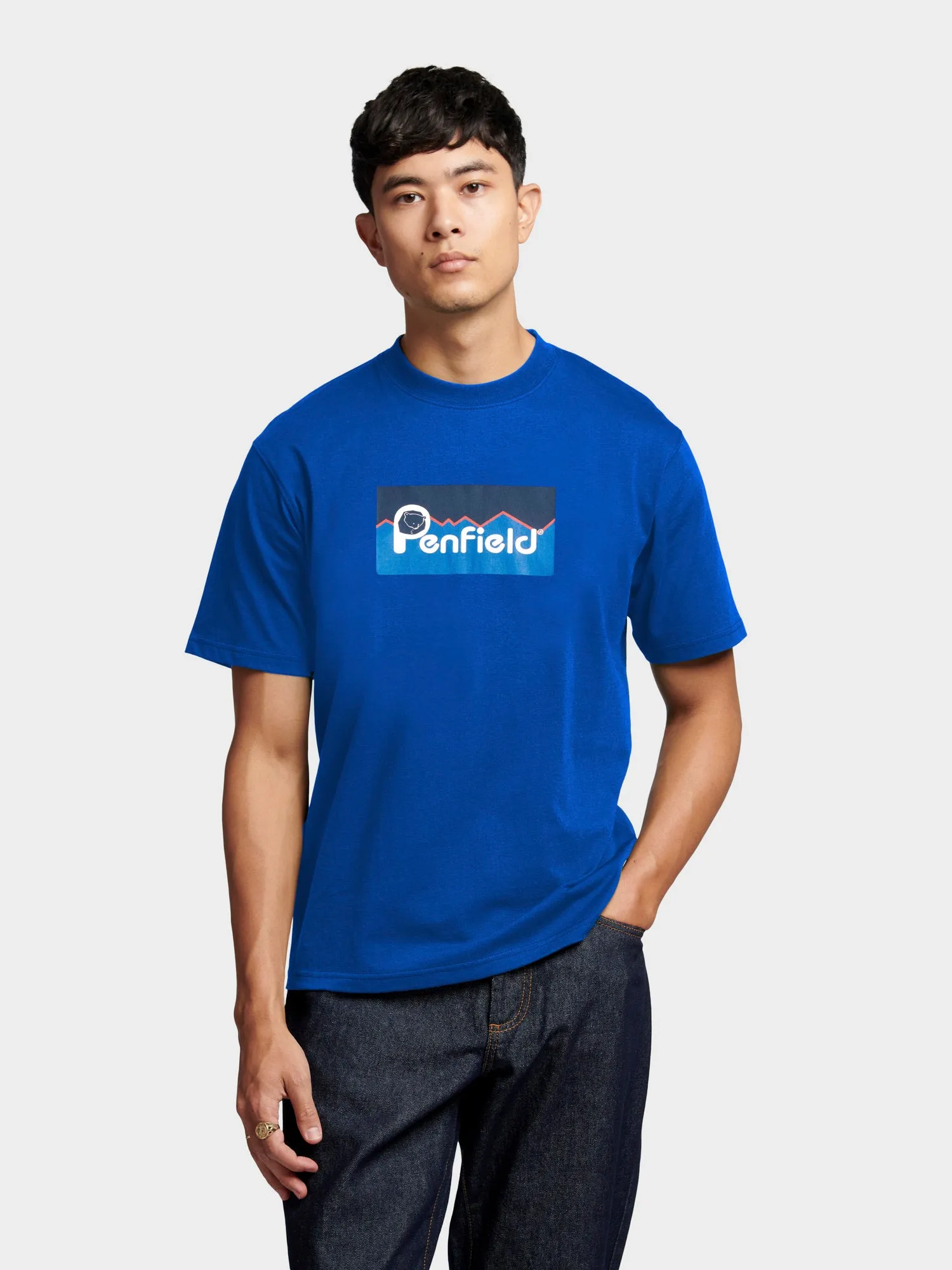Original Large Logo T-Shirt in Sodalite Blue sold by Penfield product image thumbnail 2