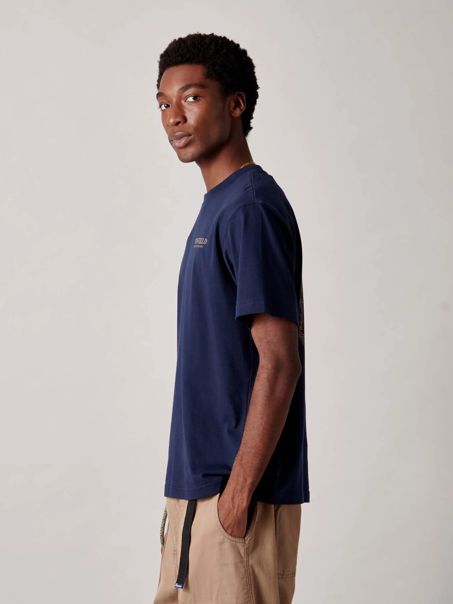 Wild Bear T-Shirt in Navy Blue sold by Penfield product image thumbnail 5