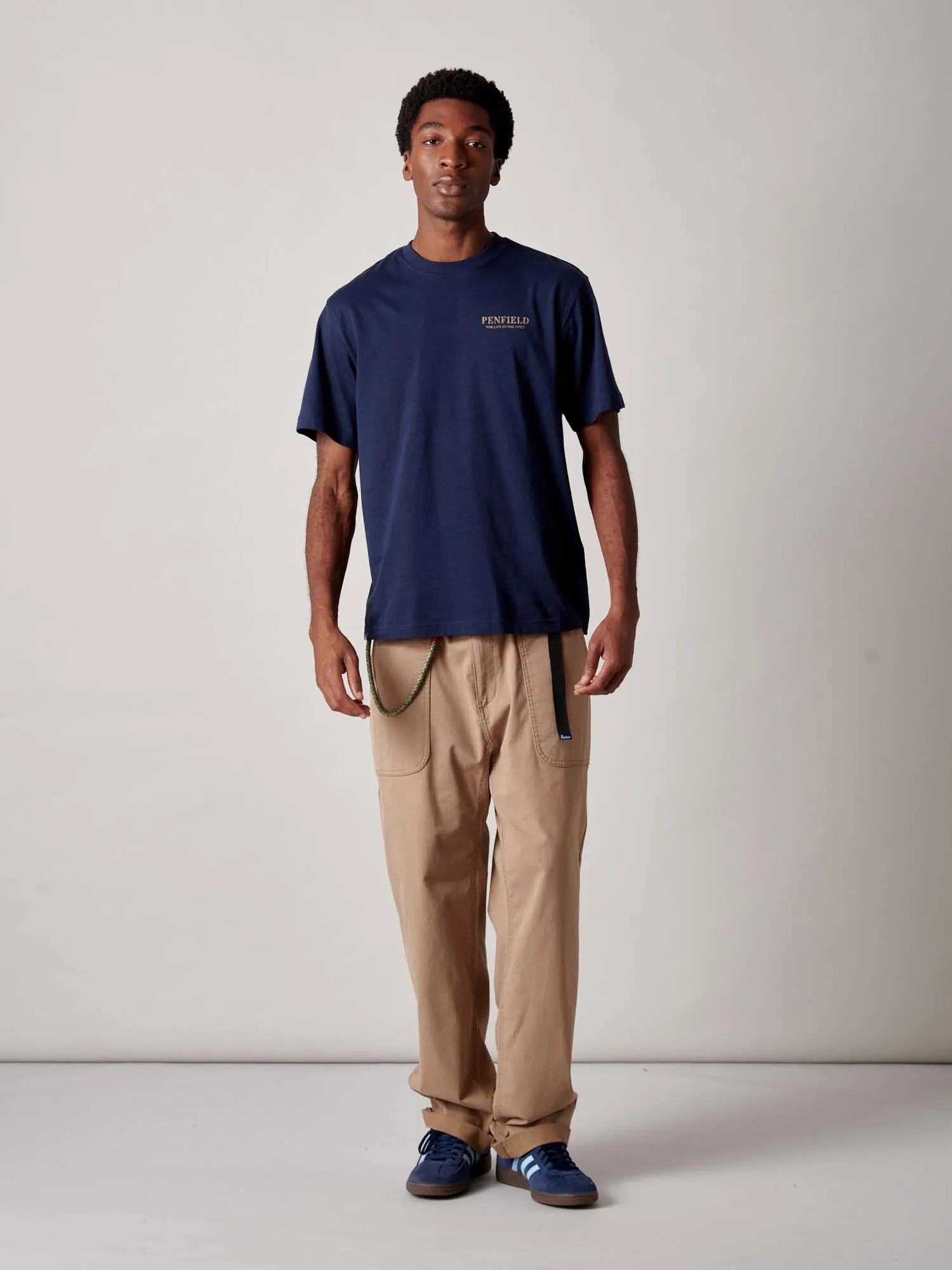 Wild Bear T-Shirt in Navy Blue sold by Penfield product image thumbnail 4