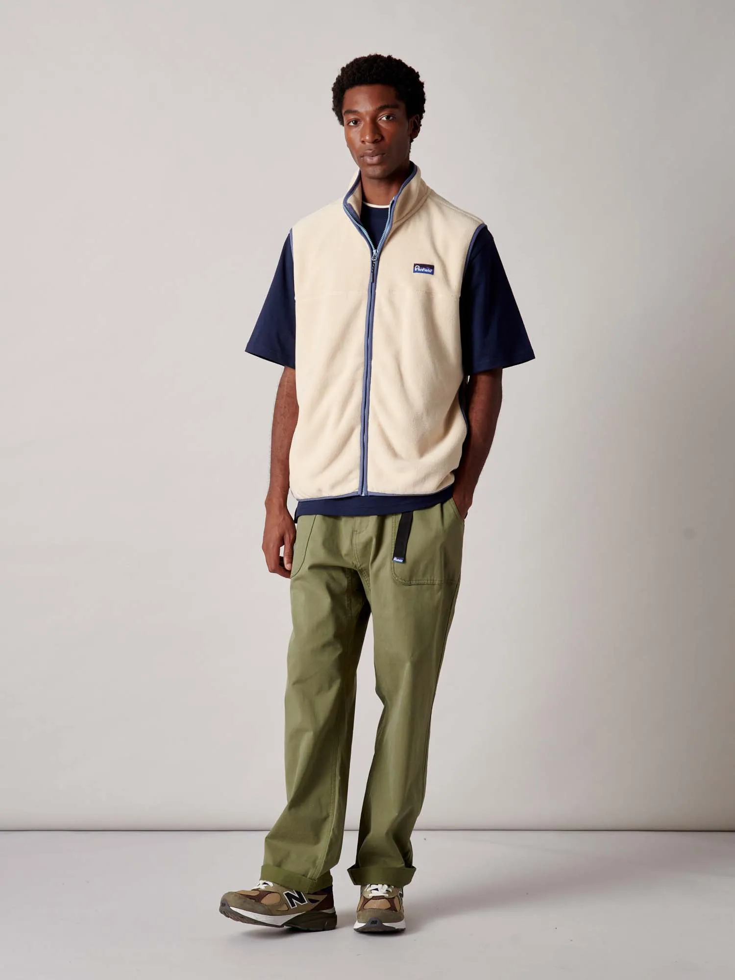 Graylock Fleece Vest in Brown Rice sold by Penfield product image thumbnail 3