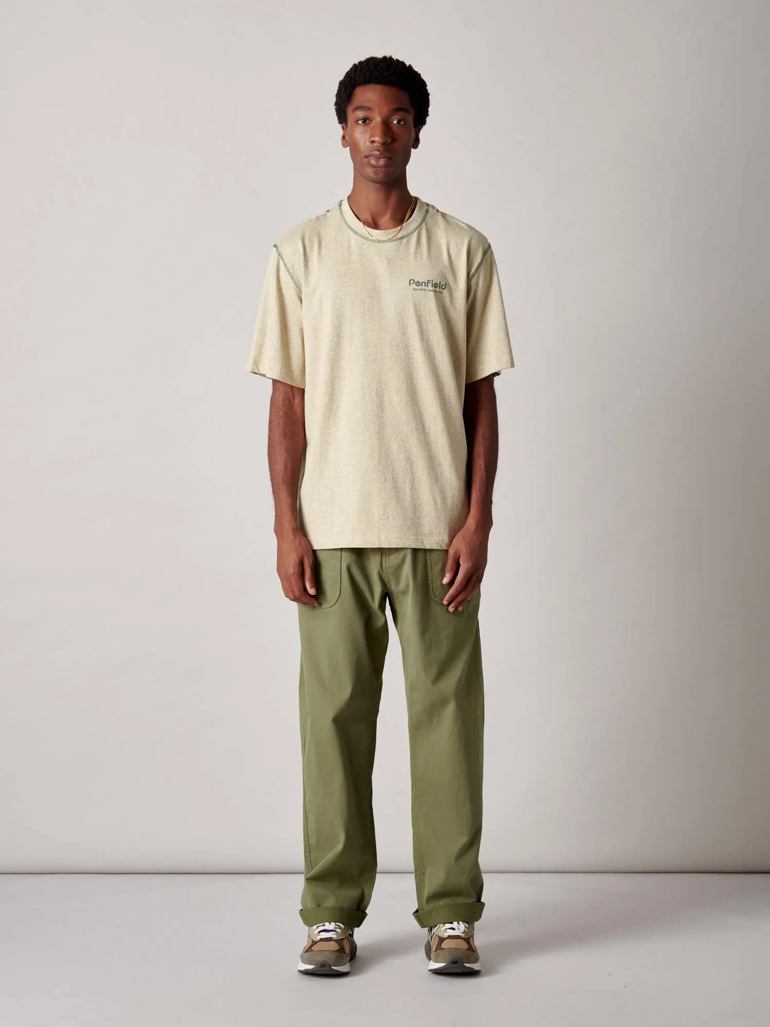 Trailwear T-Shirt in Brown Rice sold by Penfield product image thumbnail 4