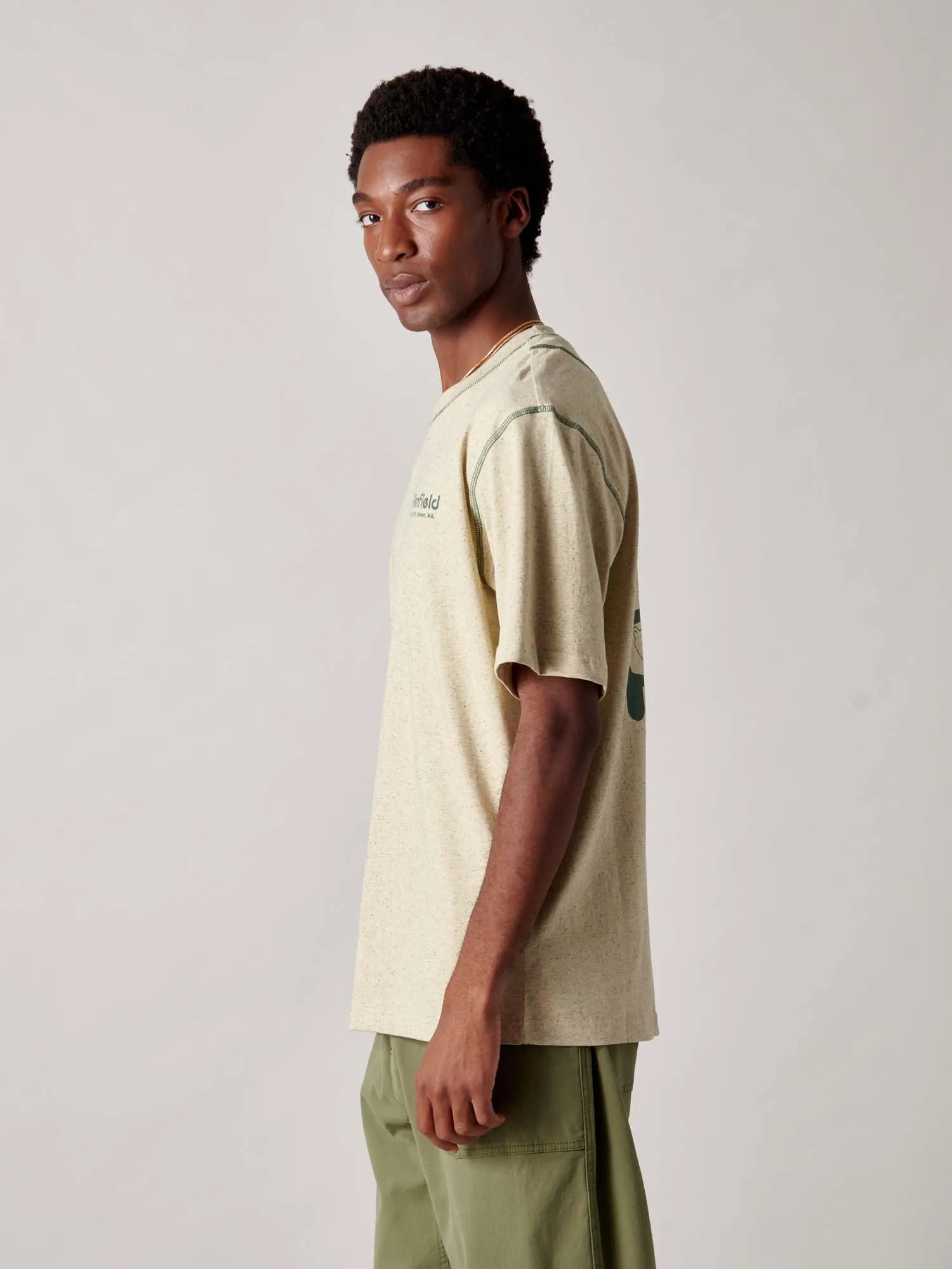 Trailwear T-Shirt in Brown Rice sold by Penfield product image thumbnail 5