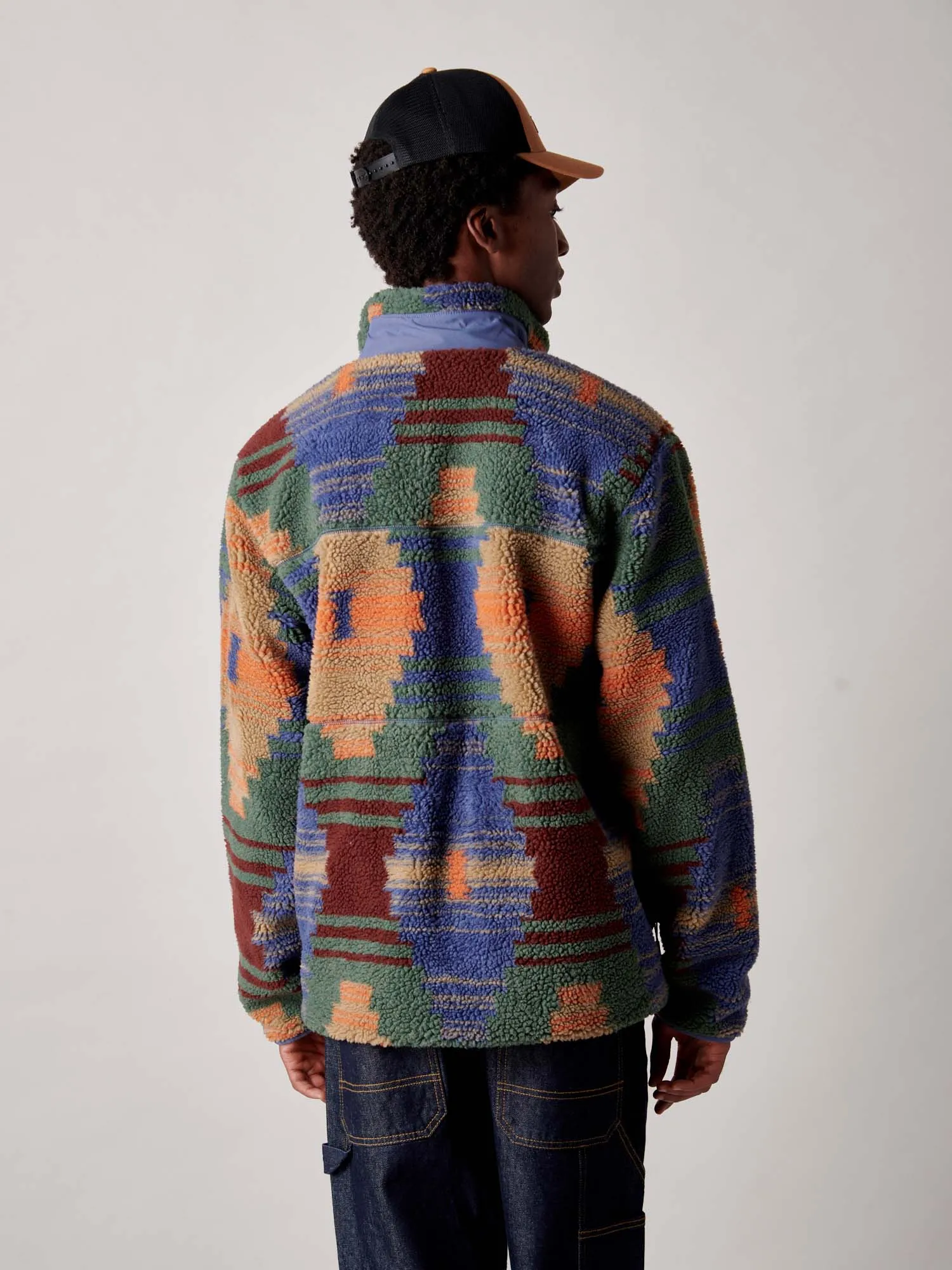 Forefounders Mattawa Fleece Jacket in Lead Gray sold by Penfield product image thumbnail 5