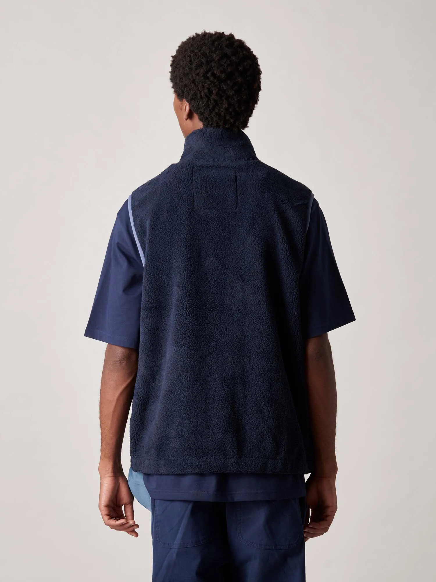 Trailblaze Fleece Vest in Navy Blue sold by Penfield product image thumbnail 5