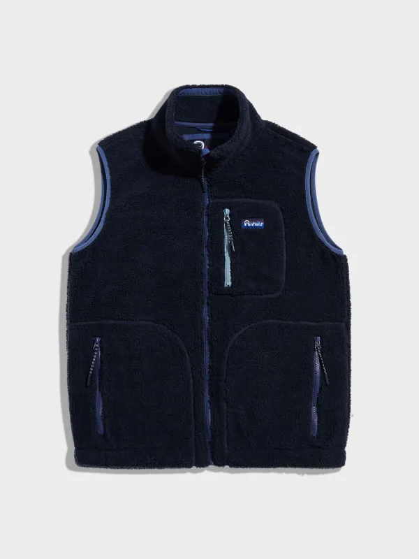 Trailblaze Fleece Vest in Navy Blue sold by Penfield