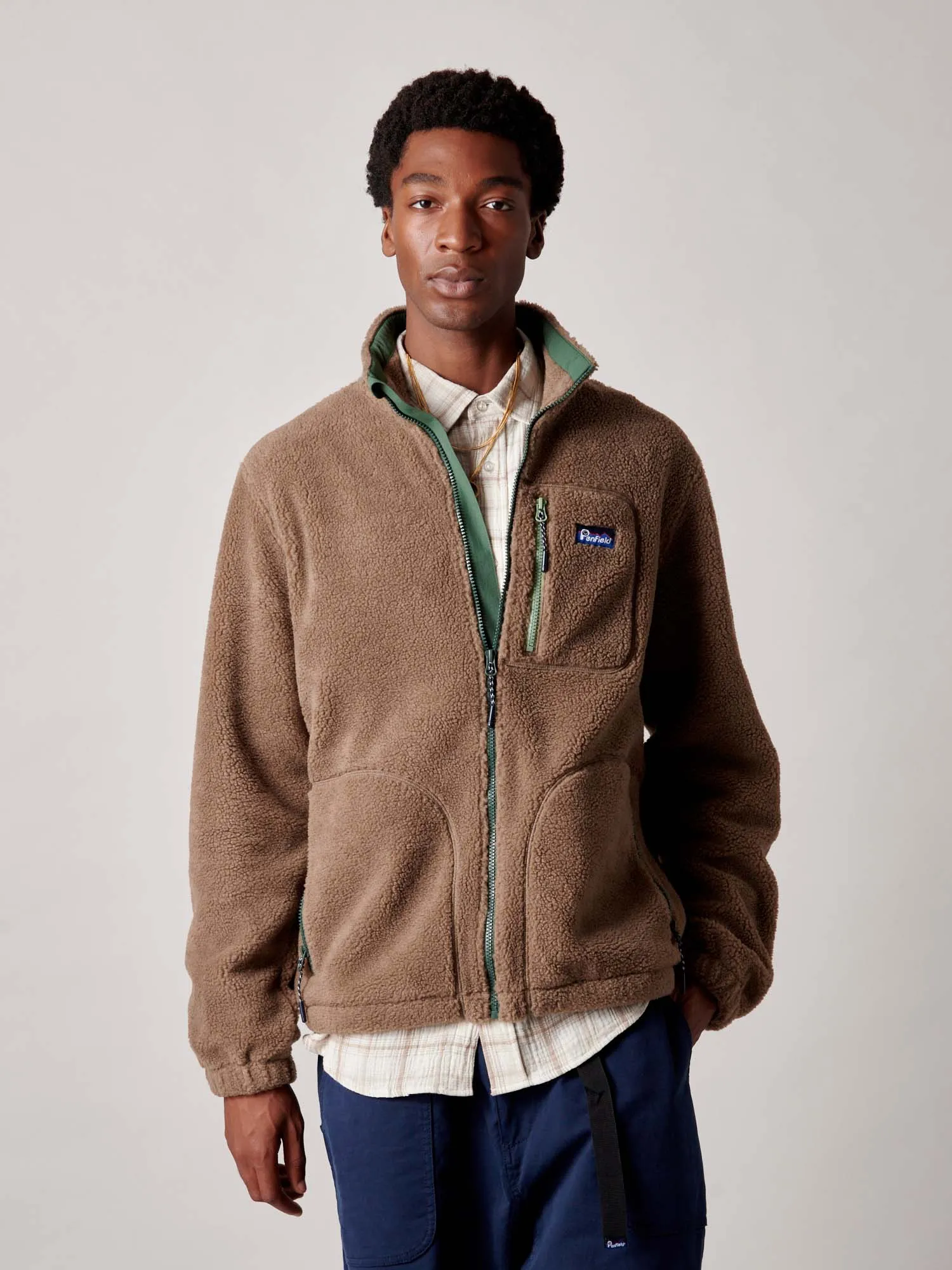 Trailblaze Fleece Jacket in Lead Gray sold by Penfield product image thumbnail 2
