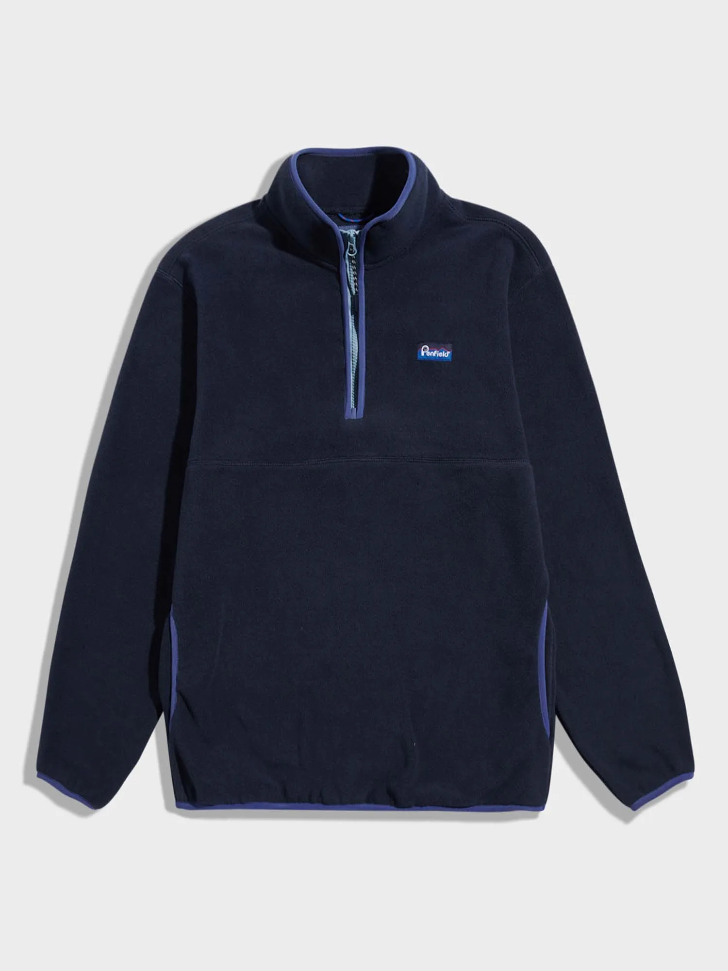 Graylock Fleece ¼ Zip in Navy Blue sold by Penfield